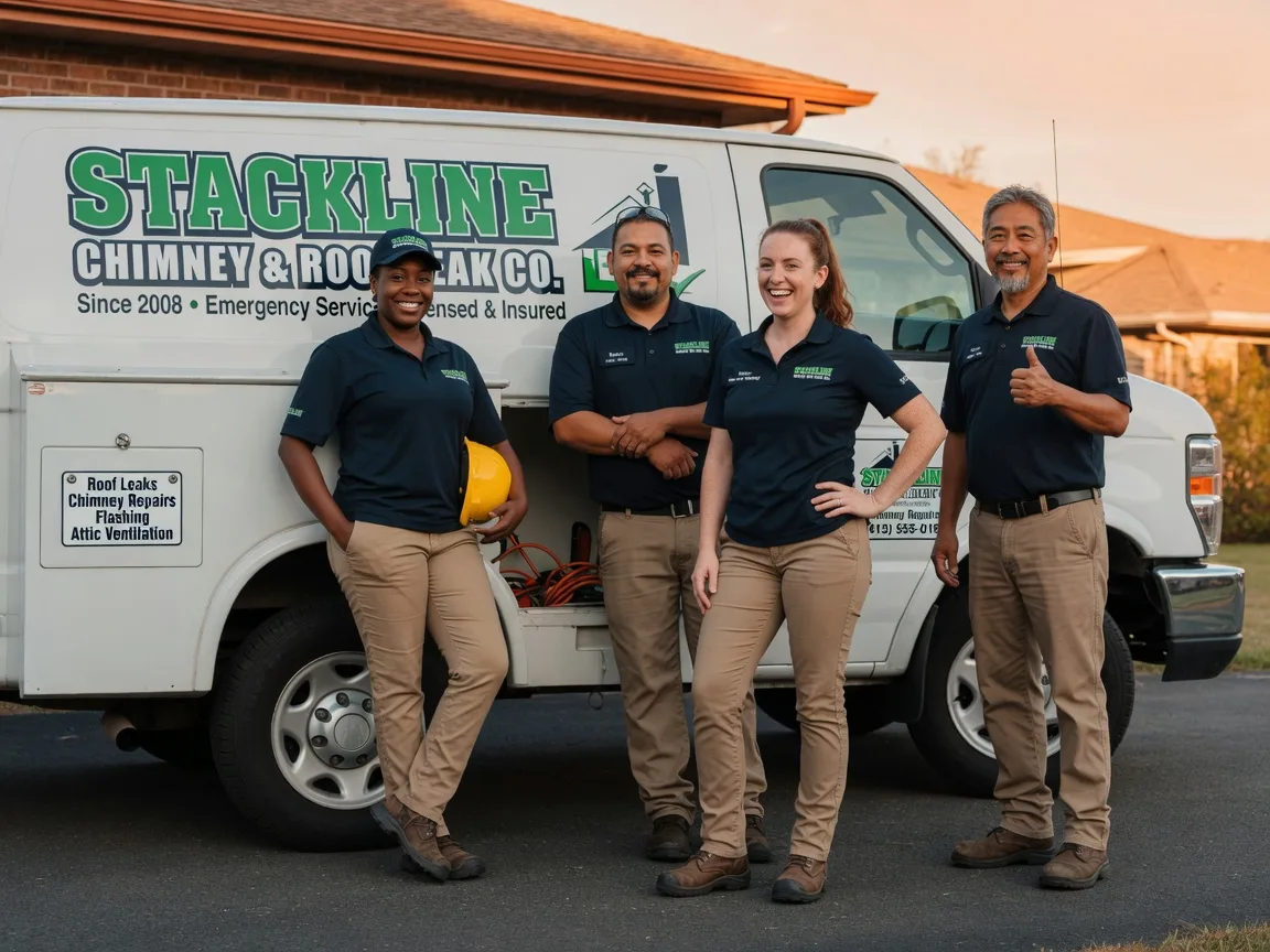 Chimney flashing repair company in Sebastopol, CA